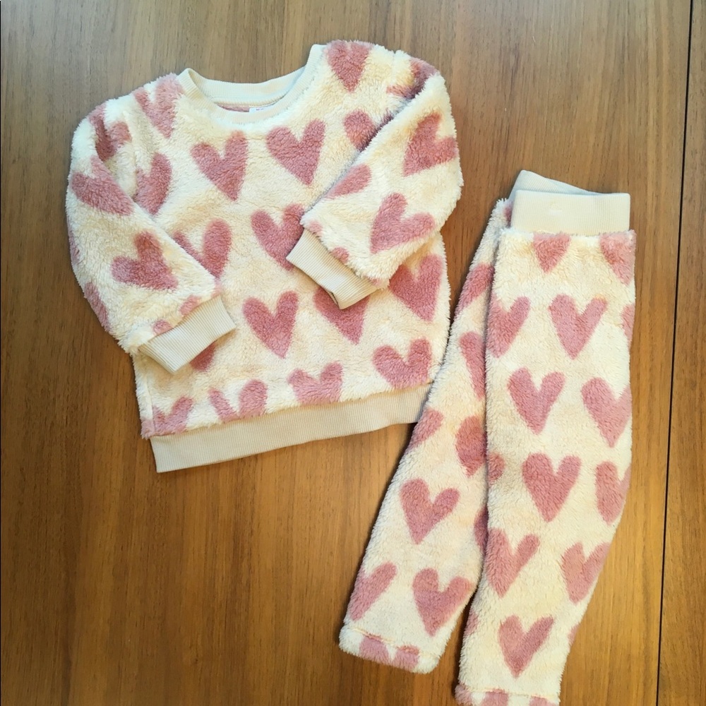 Hanna Andersson cozy top and pant set - brand new! 2t
